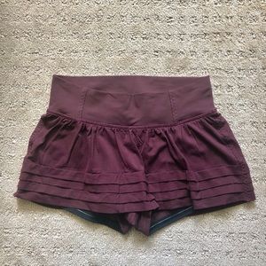 Lululemon athletica short mini skirt tennis active skort 4